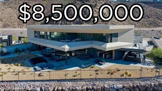 Touring $8.5M Ultra Modern Desert Mansion in Ascaya | Blue Heron Custom Home “Abrigo”