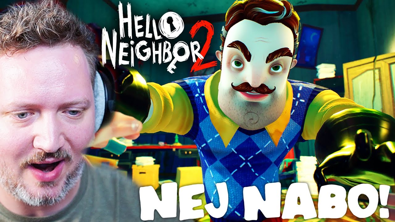 Hvad din *ONDE NABO* planlægger!😱 - Hello Neighbor 2 BETA *ENDING*