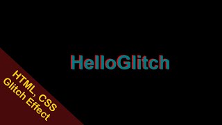 Text animation CSS - HTML CSS Text glitch effect | Doolot Tech