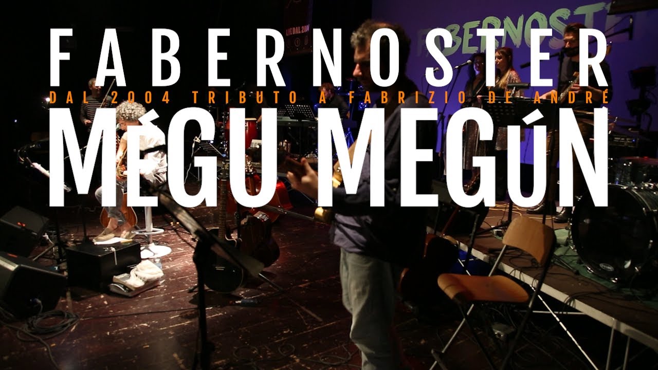 Megu Megun - Tributo a Fabrizio De Andrè - FaberNoster Live 2024