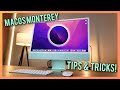 MacOS Monterey Tips & Tricks & Hidden features!