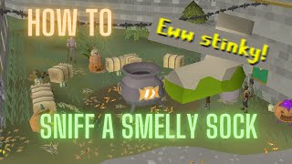 Osrs How To Sniff A Smelly Sock