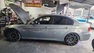 how to replace the spark plugs on e90 bwm 2004 to 2013