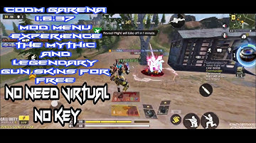 *NEW CODM GARENA 1.6.37 MOD MENU | NO NEED VIRTUAL | NO KEY