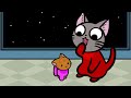 Mini Crewmate is not only cats - Pushcats cat Cartoon Animation