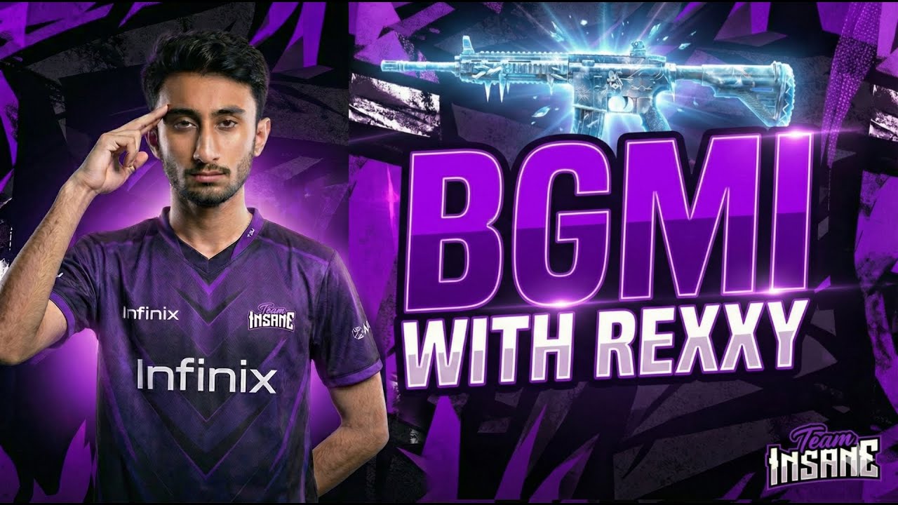 BGMI WITH TEAM INSANE | LIVE | ReXxy