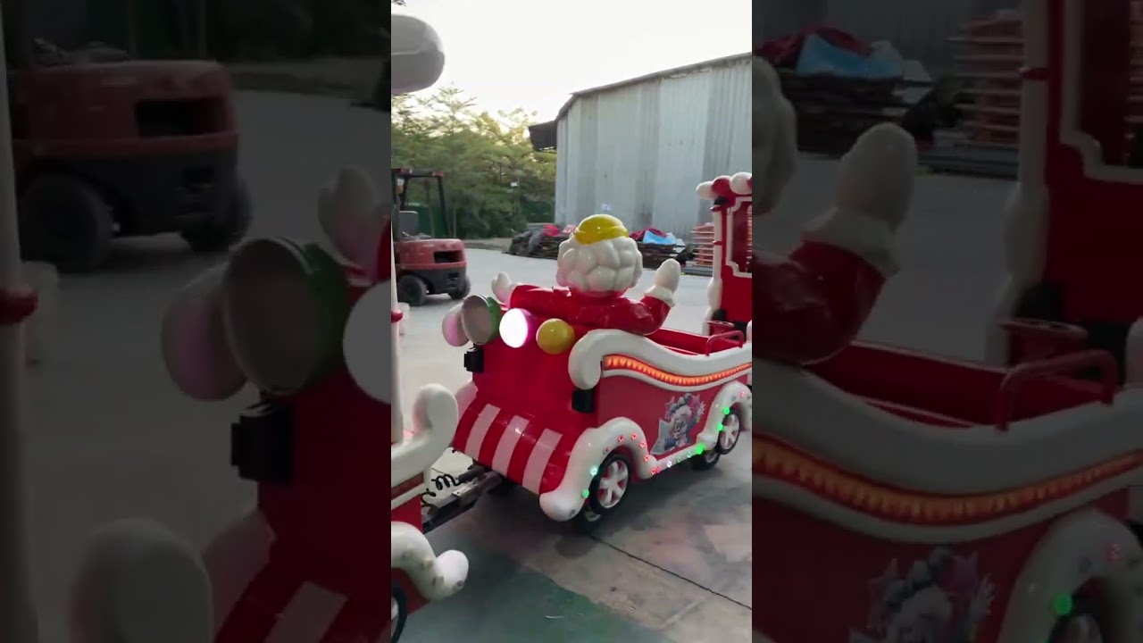 used electric trackless train rides for sale