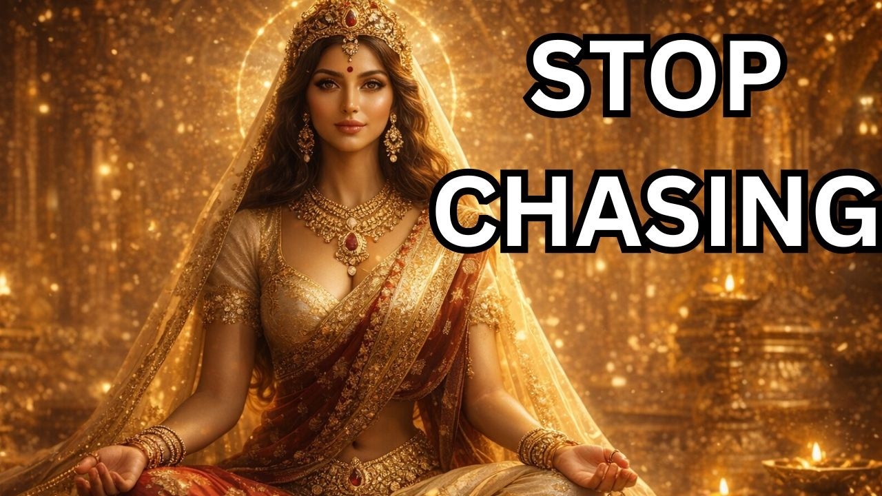 “DON’T CHASE, ATTRACT ✨ The Mantra That Aligns Your Destiny”