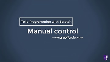 Tello Programming: Manual control