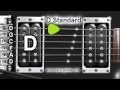 D Standard Guitar Tuner (D G C F A D Tuning)