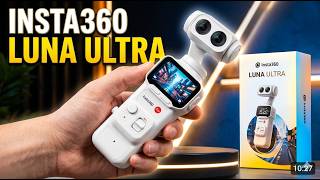 Insta360 Luna Ultra First Look — 4K 240FPS &amp; Detachable Screen?!