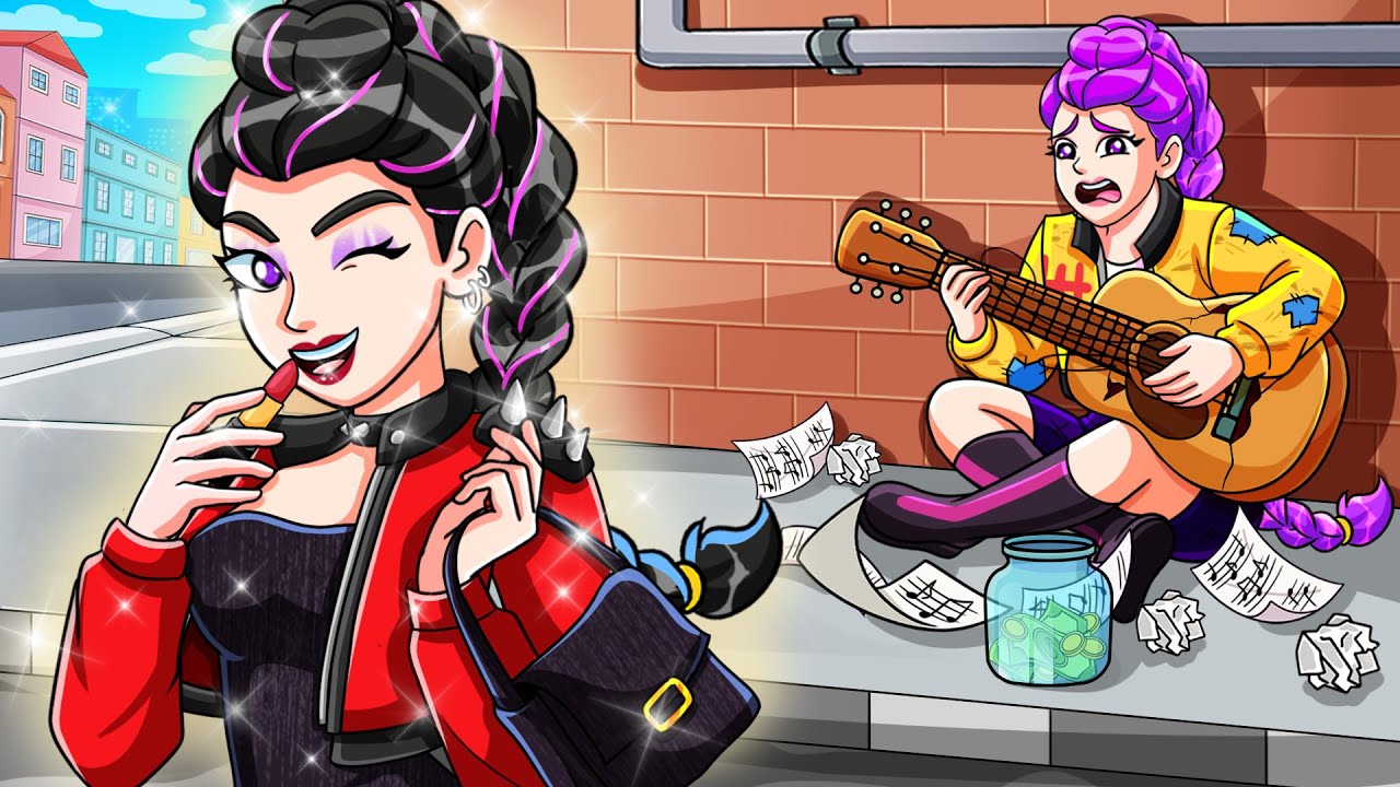 RUMI TIENE Una HERMANA GEMELA?! | KPop Demon Hunters Animación