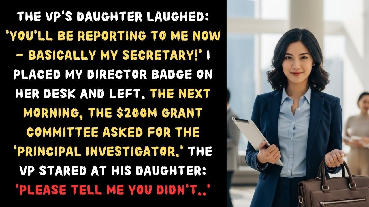 VP's Daughter Demoted Me – So I Took the $200M Grant
