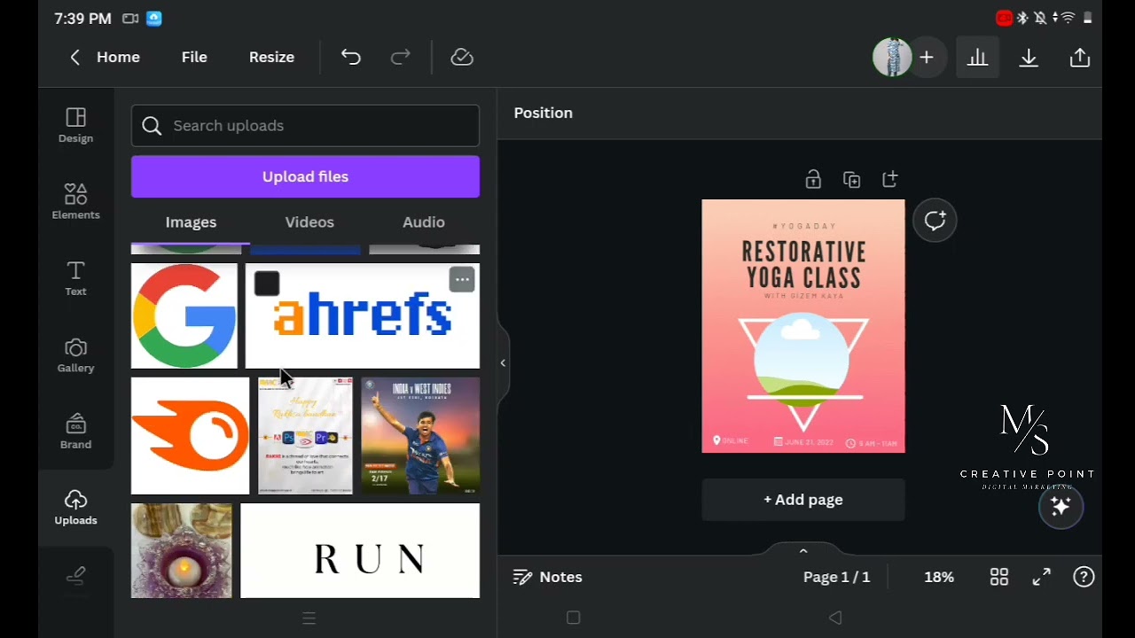 How to create ad post on cava with templates. 