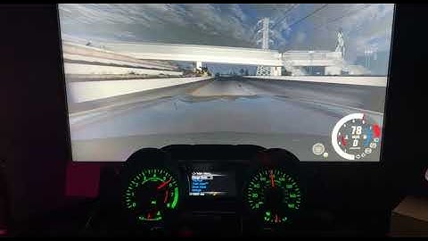 2015 Mustang Instrument Cluster on BeamNG