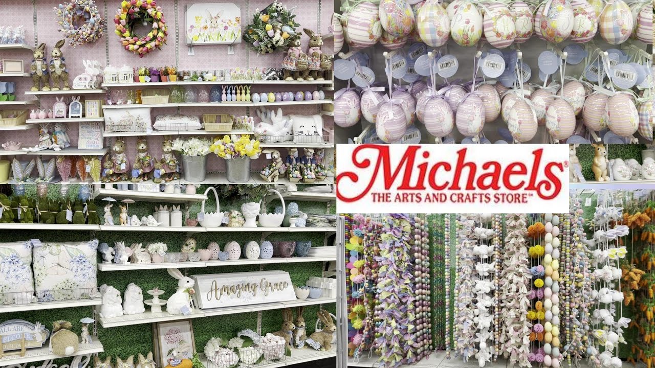 New Finds Micheals 2024* Easter Decor 2024*Spring Decor 2024*Micheals