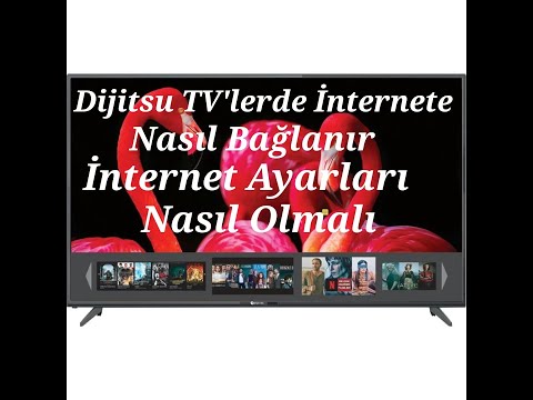 DİJİTSU TV İNTERNETE NASIL BAĞLANIR | İNTERNET AYARLARI