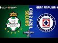 Resumen | Santos vs Cruz Azul | Liga BBVA MX - Guard1anes 2021 - Gran Final IDA