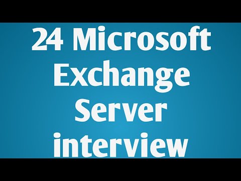 24 Microsoft Exchange Server interview questions and answers