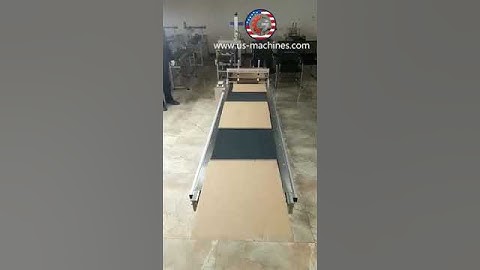 Big size carton box unfold cardboard dispensing paging feeding machine for labeling  or printing mac