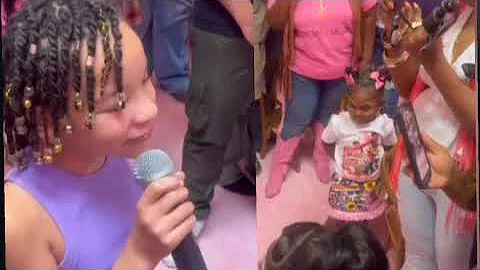 T.I. AND TINY HARRIS' DAUGHTER HEIRESS HARRIS SINGS HAPPY BIRTHDAY TO MISS SHIRLEY | Heiress Harris