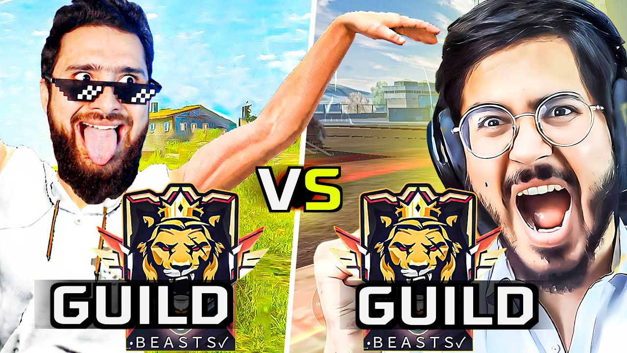 I Pranked MR ABU with FAKE Noob Players 🤣 in Guild Vs Guild Challenge 😈