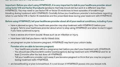 Important Safety Information