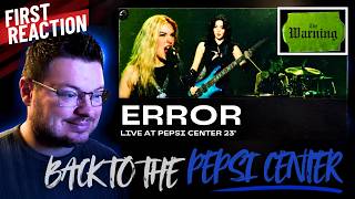 The Warning - Error (Live from Pepsi Center CDMX) FIRST REACTION | Simply Amazing!