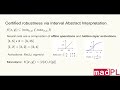Interval Universal Approximation for Neural Networks (Teaser)
