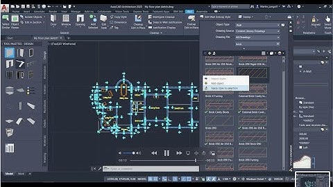 Converting Linework to Intelligent Walls in AutoCAD Architecture