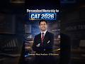 Stop Generic Prep! Get Personalised IIM Mentorship for CAT 2026 #shorts #cat2026