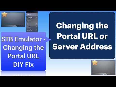 Portal URL or Server Address changing in STB Emulator