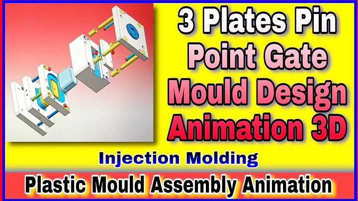 #animation Plastic Injection Mould Design 3D Animation | Nx Assembly sequence | Designer Ali