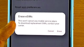 How To Delete eSIM in Google Pixel 8 Pro
