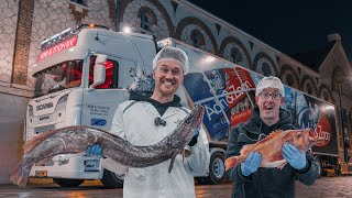 ​Nachtje doorhalen in België met vracht verse vis en schaaldieren!