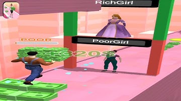 Money Run 3D 👸🤑👗 All Levels Gameplay Trailer Android, iOS New Game