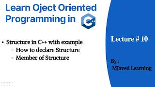 10. C++ Structures Tutorial for Beginners | Struct in C++ Explained