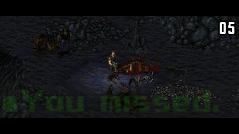 Fallout 1 Walkthrough |05| Radscorpion Cave