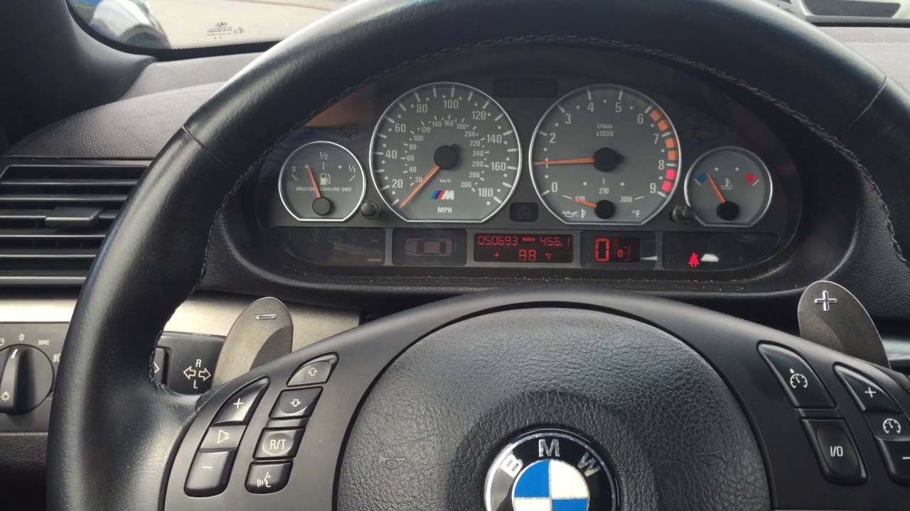 How to set clock in a 2003 BMW M3 YouTube