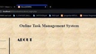 Source code Online Task Management System