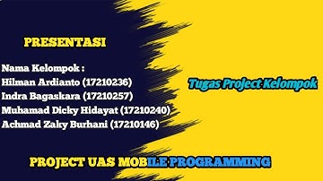 PRESENTASI PROJECT UAS MOBILE PROGRAMMING (CALCULATOR APPS)