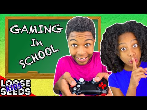 How To PLAY VIDEO GAMES in School Without Getting Caught!