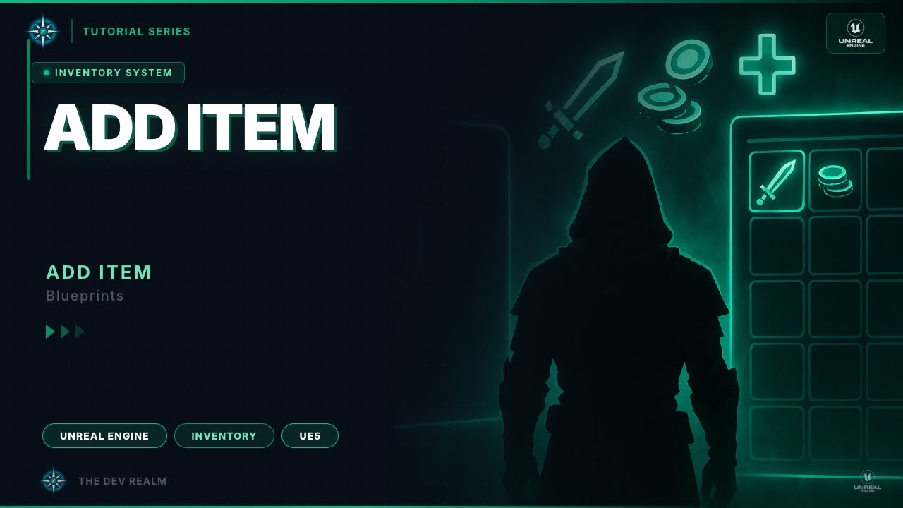 Unreal Engine 5 Tutorial Series Part 09: Inventory System - Add Item ...