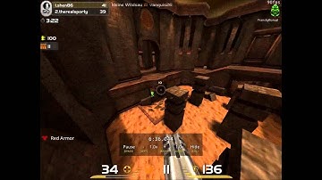 Quake live ste86horus (shen86) clever match ending in "bitter embrace"