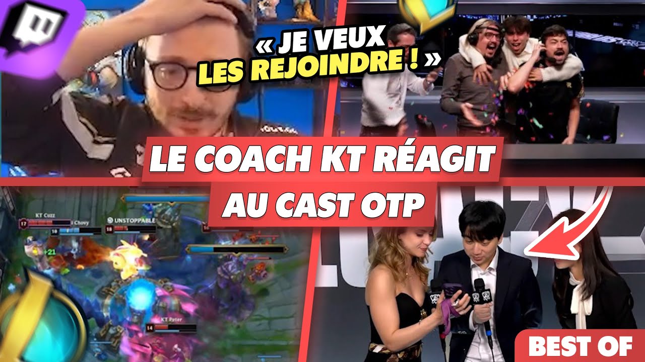 TRAYTON S'ÉNERVE AU CAST GENG, LE COACH KT VEUT VENIR CHEZ OTP - Best Of LoL 