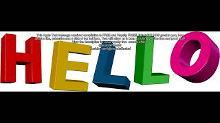 Message text on Spectrogram Free Sound effect | Royalty free | No copyright | Sound effectual