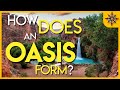 How does an oasis form