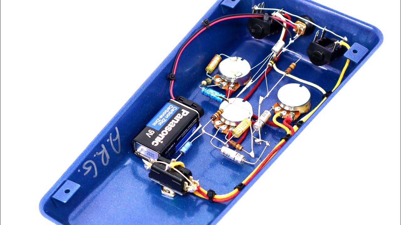 Long Island Sounds Pedals Modified Hofner Pre-Amp Demo (PTP Prototype NKT12 Transistors)