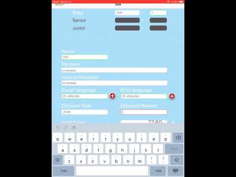 TUI iPad app - Booking process