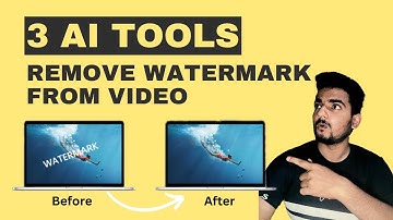 How to Remove Watermark from video |Top 3 Best Free AI Watermark Remover Tools for Videos